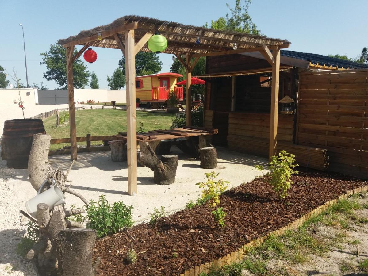 Roulotte Du Domaine Des Chevrettes Chalet Cour-Cheverny